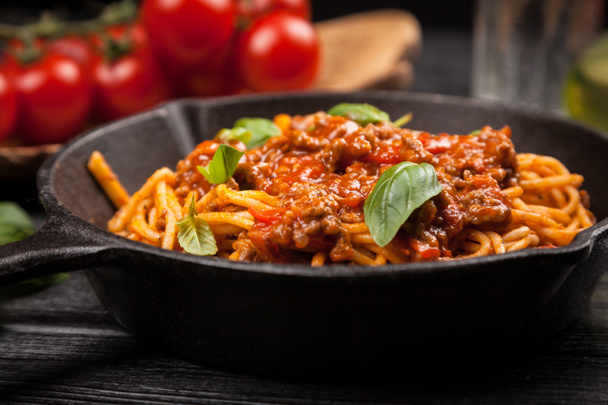 traditionelle Spaghetti Bolognese - Foto, Bild