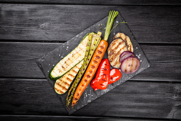 Assortment of grilled vegetables - Photo, Image
