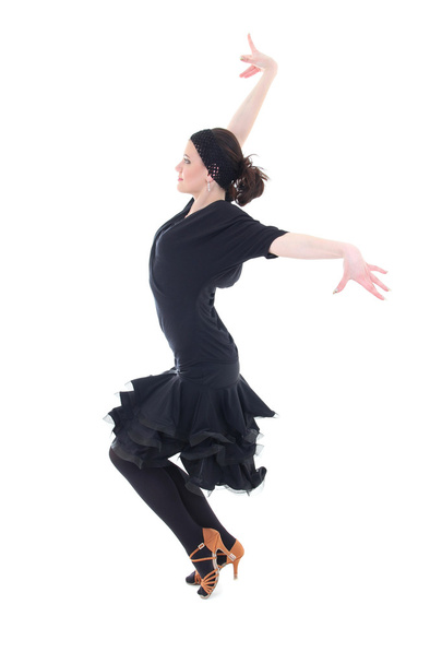 Beautiful latino dancer in action - Фото, изображение