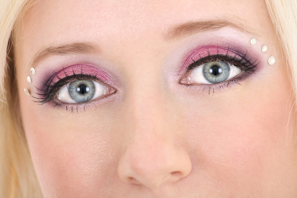 Woman's eyes with creative make-up - Fotografie, Obrázek