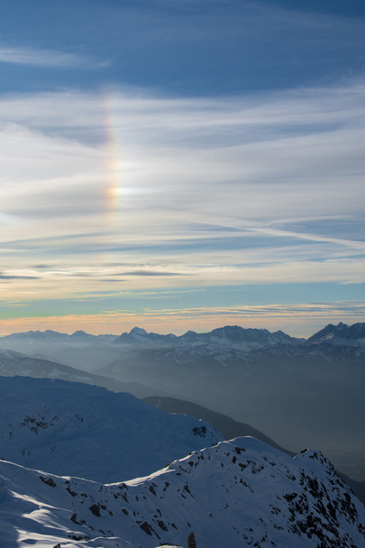 Hermoso paisaje montañoso en los Alpes
 - Foto, Imagen