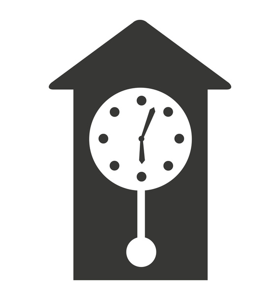 reloj tiempo reloj icono - Vector, Imagen