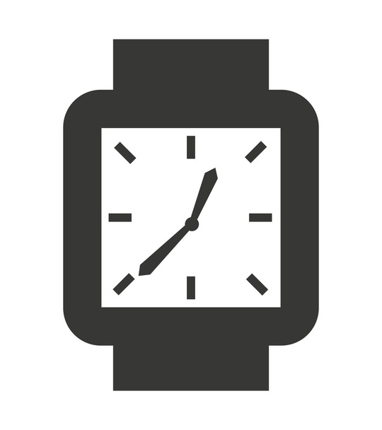 horloge de temps horloge icône - Vecteur, image