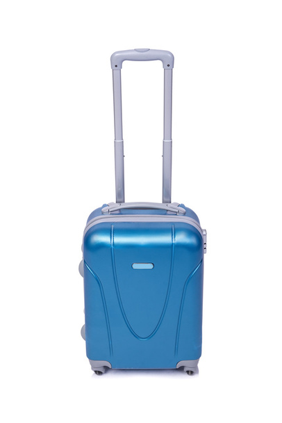 Suitcase isolated on the white background - Φωτογραφία, εικόνα