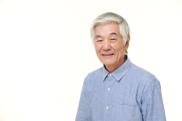 senior Japanese man in good mood - Fotografie, Obrázek