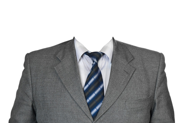 Gray suit - Foto, Bild