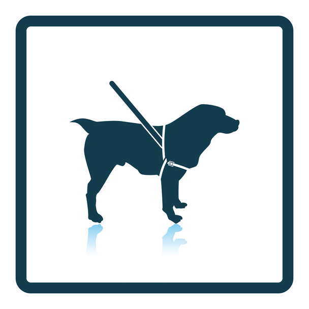 Gude kutya ikon - Vektor, kép