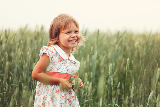 Children happy outdoors. - Fotografie, Obrázek