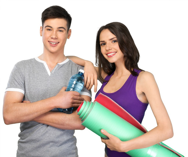 young fitness couple  - Foto, Bild
