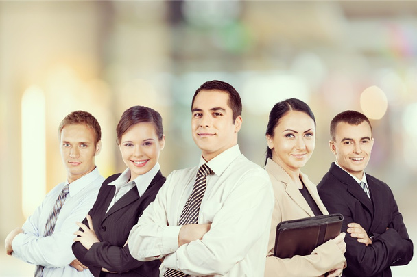 Successful business team  - Zdjęcie, obraz