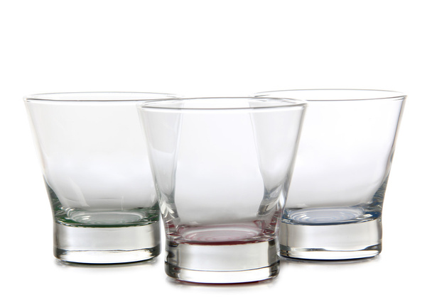 Glass of water on white - Zdjęcie, obraz
