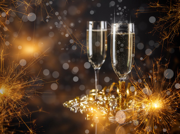 Bicchieri di champagne, concetto di celebrazione
 - Foto, immagini