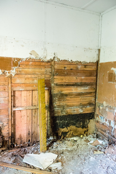 Wnętrze starego opuszczonego szpitala radzieckich - Zdjęcie, obraz