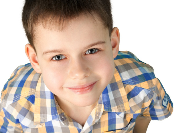  adorable young happy boy  - Valokuva, kuva