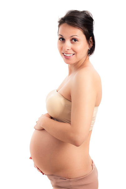 Όμορφη έγκυος γυναίκα - Φωτογραφία, εικόνα
