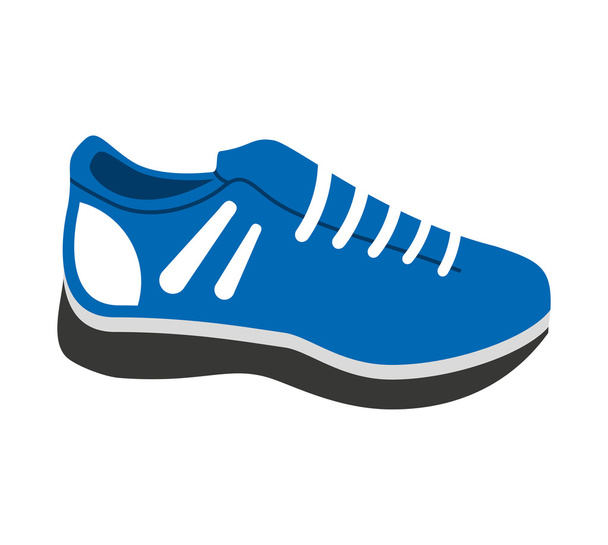 shoes sport equipment icon - Vector, Image