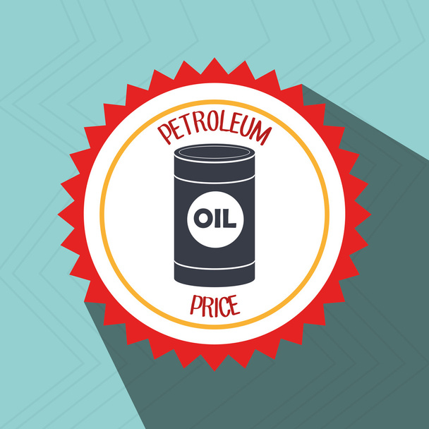 petróleo barril icono
 - Vector, imagen