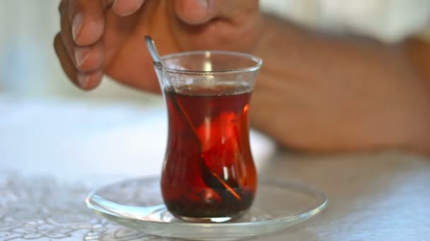 Török tea-cup - Felvétel, videó