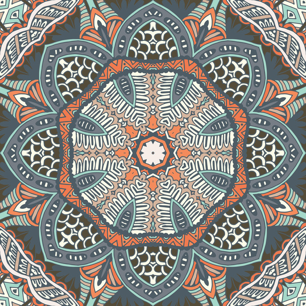 mandala flower ornamental background - Διάνυσμα, εικόνα