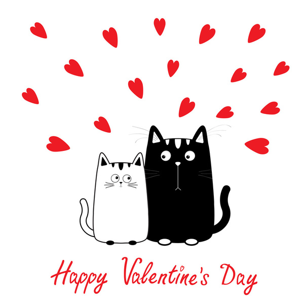 Happy Valentines Day background - Vector, Imagen