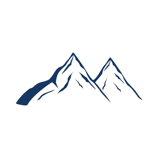 Logo Mountain design vector - Vector, Image