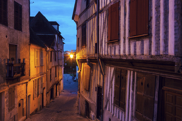 Auxerre eski mimari - Fotoğraf, Görsel