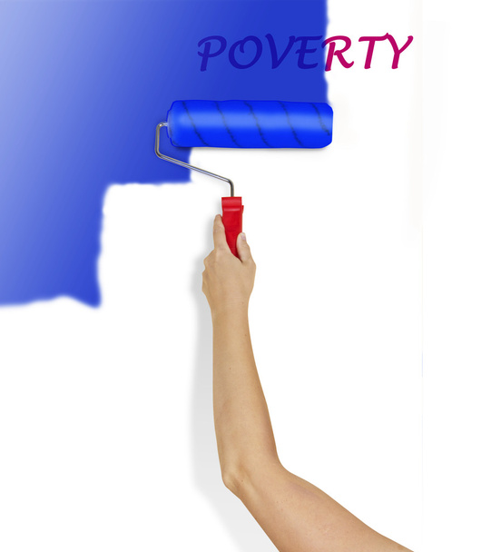 War on poverty - Photo, Image