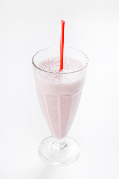 Vanilla milkshake in glass  - Valokuva, kuva