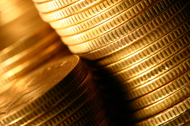 Golden coins - Foto, Imagem