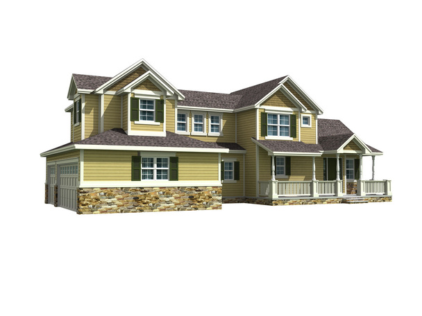 3D model domu - Fotografie, Obrázek