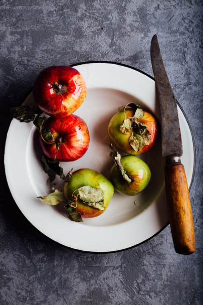 glazed carameled apple - Фото, изображение