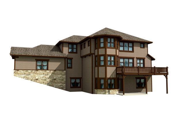 3D ev modeli - Fotoğraf, Görsel