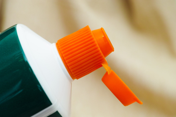 Open cap of toothpaste tube - Photo, Image