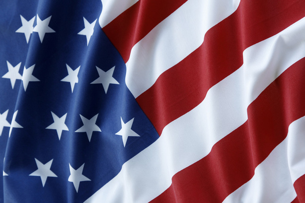 Detal flaga USA - Zdjęcie, obraz