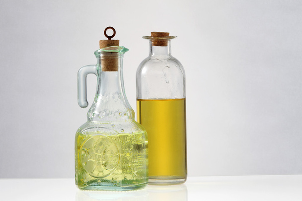 Assortment of oil in bottles - Фото, зображення