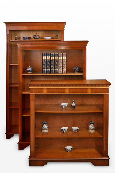 Walnut brown display cabinet  - Photo, Image