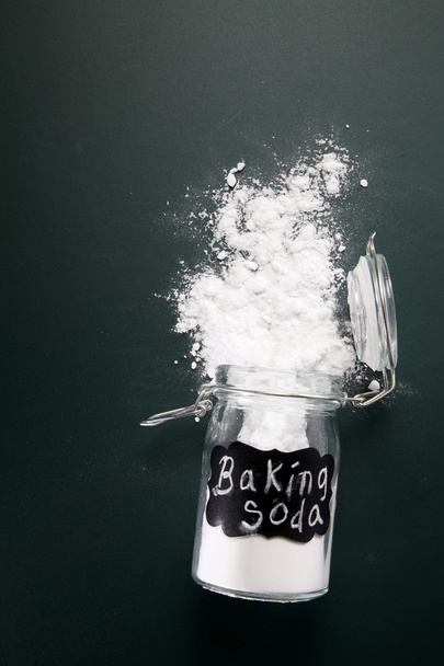 white baking soda - Foto, imagen