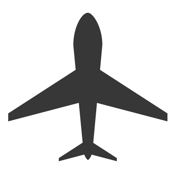Jeden letoun ikona - Vektor, obrázek