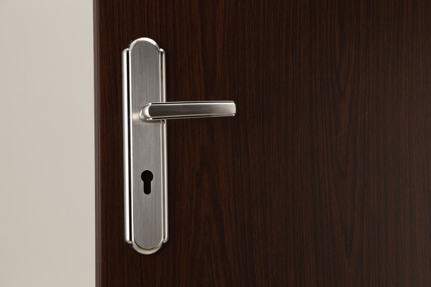 Metal door handle - Фото, зображення