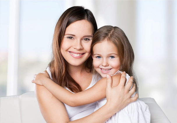 Mother and daughter hugging   - Photo, Image