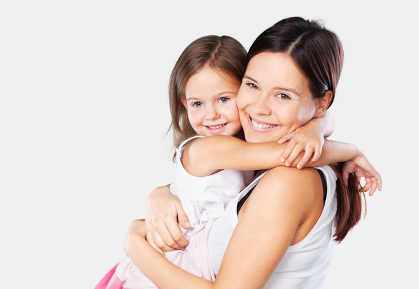 Mother and daughter hugging   - Photo, image