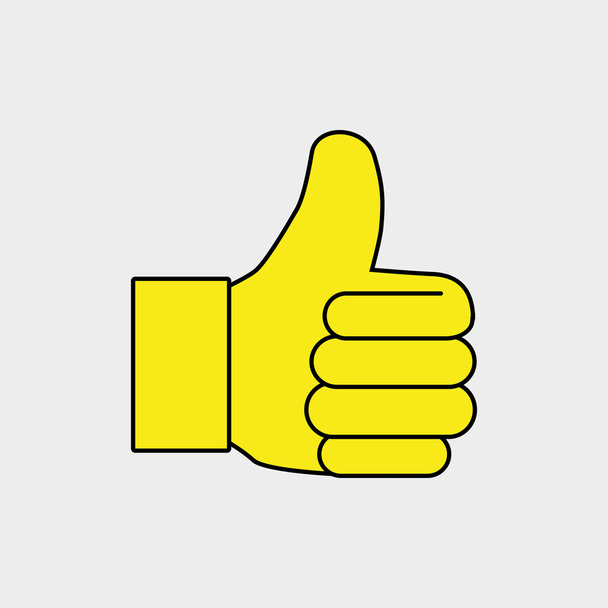 hand ok thumb finger - Vector, Image
