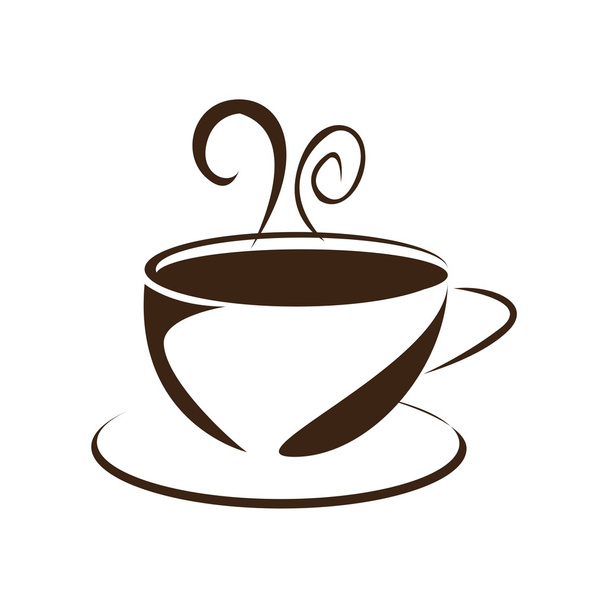 Vektorové ikony kávové logo - Vektor, obrázek