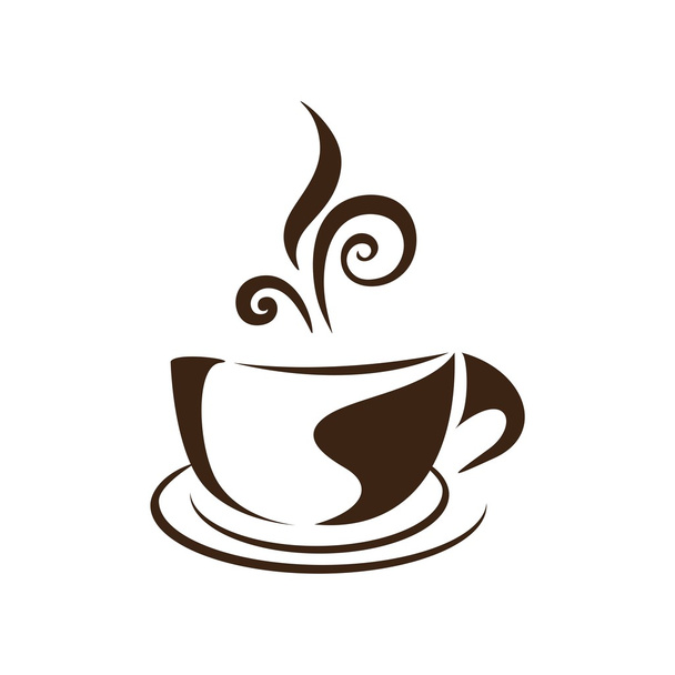 Kahvin logokuvakevektori
 - Vektori, kuva