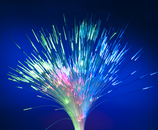 fiber optic achtergrond - Foto, afbeelding
