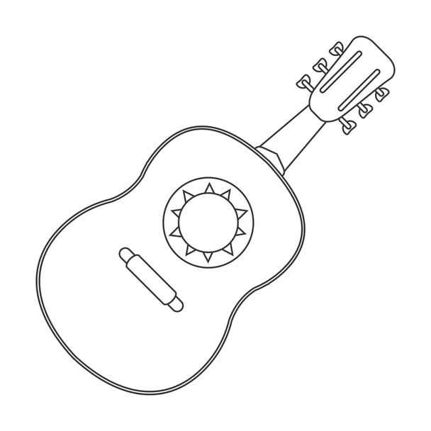 icône de guitare unique
 - Vecteur, image