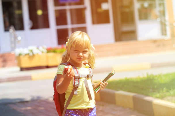 little girl at preschool or daycare - Фото, изображение