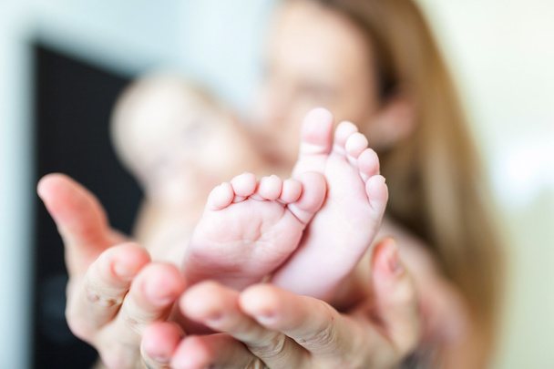 Baby's tiny feet - Foto, imagen
