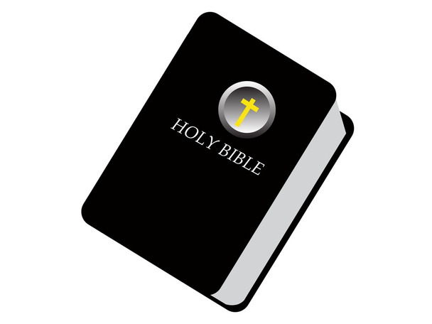 Vektorový obrázek Bible, Bible uzavřena vektorové ilustrace - Vektor, obrázek