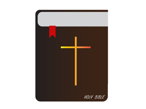 Bibel-Vektorbild, Bibel-Vektor-Illustration - Vektor, Bild